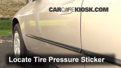 Tyre pressure for honda accord 1999 #2