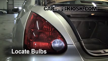 How to change tail light on 2004 nissan maxima #3