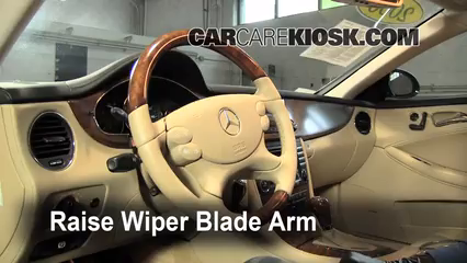 Mercedes benz wiper blades change #4