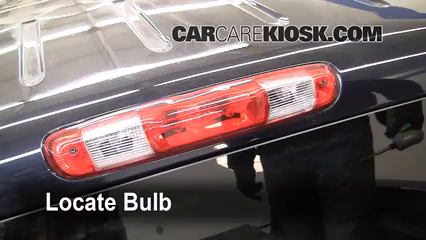 Third Brake Light Bulb Change Chevrolet Silverado 1500 ... wiring harness 2007 ford police car 