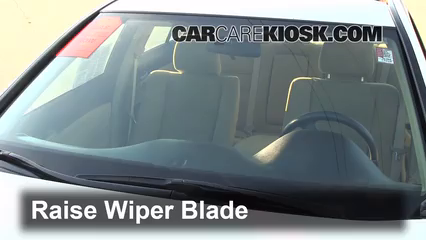 How to change wiper blades on 2008 honda accord