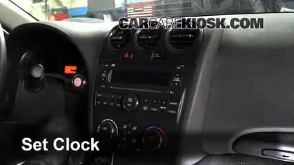 Nissan clock setting #10