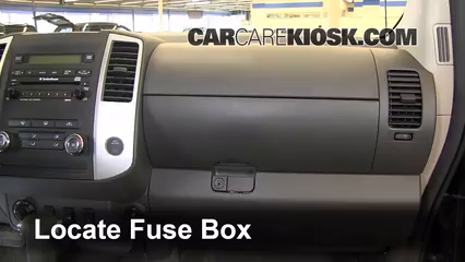 How to replace fuses for nissan xterra