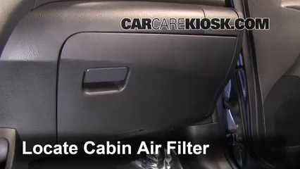 change cabin air filter toyota yaris 2007 #4