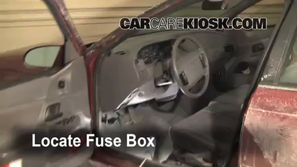 Interior Fuse Box Location: 1990-1995 Mercury Sable - 1993 ... fuse box location on 1995 astro van 
