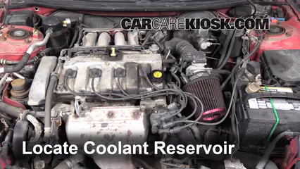 Coolant Flush How-to: Ford Probe (1993-1997) - 1994 Ford ... fuse box cover 2002 mazda 626 