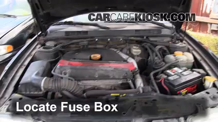 replace a fuse 1994 1998 saab 900 1996 saab 900 se 1992 Saab 900 Turbo Convertible Fuse 20Engine 20 20Part 201