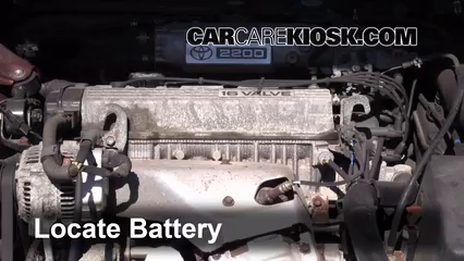 Battery Replacement: 1992-1996 Toyota Camry - 1995 Toyota Camry DX 2.2L
