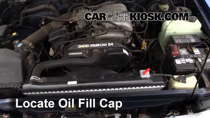 Oil & Filter Change Toyota T100 (1993-1998) - 1996 Toyota ... 1993 t100 fuel filter location 