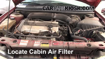 Ford contour cabin air filter replacement #8