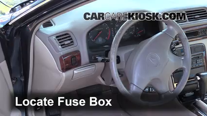 Interior Fuse Box Location: 1997-1999 Acura CL - 1999 ... acura rl fuse box 