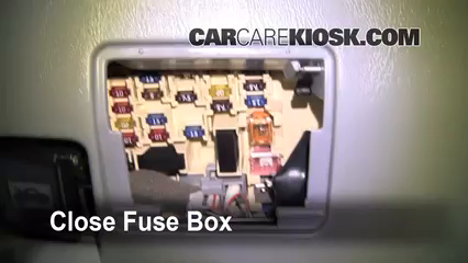 Interior Fuse Box Location: 1991-1997 Toyota Previa - 1993 ... 1993 ford bronco fuse box 