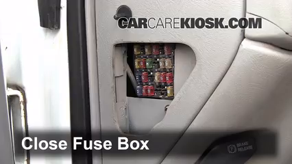 Interior Fuse Box Location: 1990-2000 Chevrolet K3500 ... fuse box 97 chevy s10 
