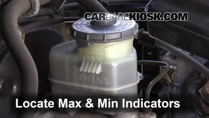 Add Brake Fluid: 1997-2001 Honda CR-V - 2000 Honda CR-V EX 2.0L 4 Cyl.