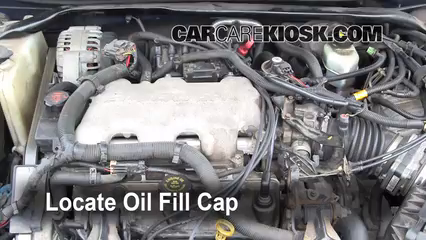 Oil & Filter Change Chevrolet Impala (2000-2005) - 2001 ... 3 4 engine coolant reservoir diagram chevy impala 2001 