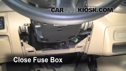 Interior Fuse Box Location: 2001-2005 Honda Civic - 2001 ... honda civic fuse box location 