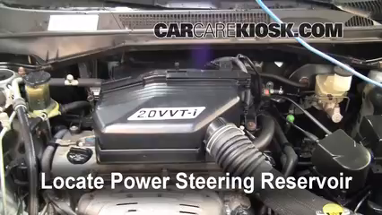 Check Power Steering Level Toyota RAV4 (2001-2005) - 2001 Toyota RAV4 2