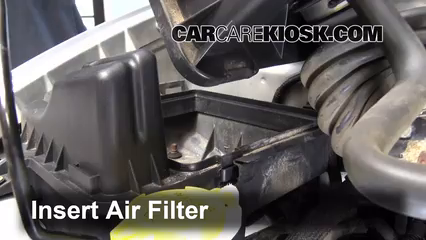 Air Filter How-To: 2001-2004 Dodge Caravan - 2003 Dodge Caravan SE 3.3L ...