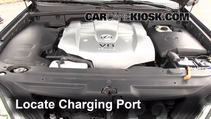 How to Add Refrigerant to a 2003-2009 Toyota 4Runner ... 2003 lexus sc430 fuse box 