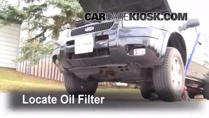 Oil & Filter Change Ford Escape (2001-2004) - 2004 Ford Escape Limited