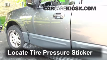 Recommended tire pressure ford excursion #8