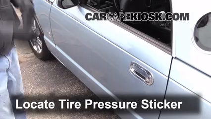 Correct tire pressure 2003 ford explorer #3