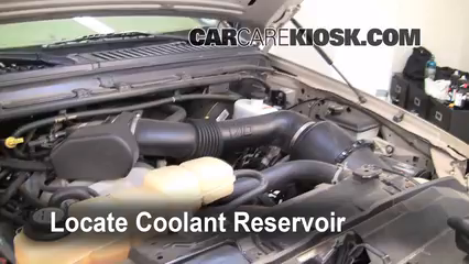 2001 ford excursion coolant capacity