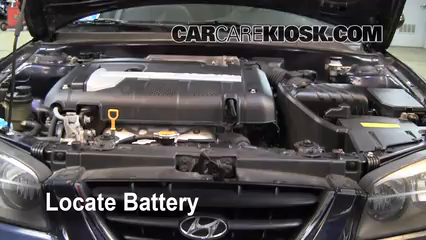 How to Clean Battery Corrosion: 2001-2006 Hyundai Elantra - 2005 ...