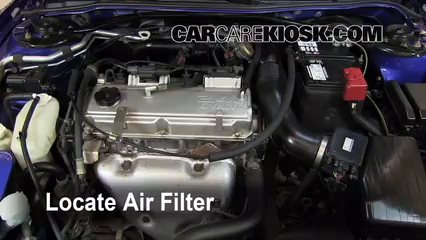2000-2005 Mitsubishi Eclipse Engine Air Filter Check ... 2000-2005 Mitsubishi Eclipse Engine Air Filter Check ...