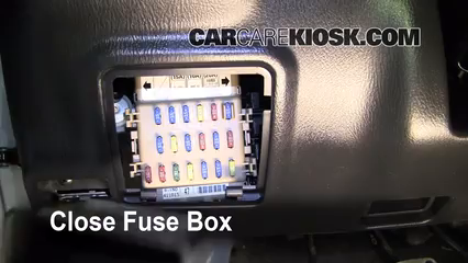Interior Fuse Box Location: 2004-2007 Subaru Impreza ...