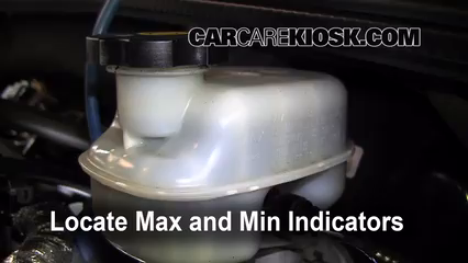 2006 2011 Buick Lucerne Brake Fluid Level Check 2006