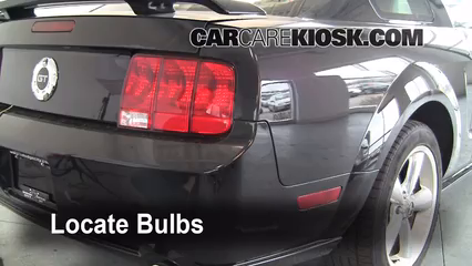 How to change a taillight bulb on a ford mustang #8