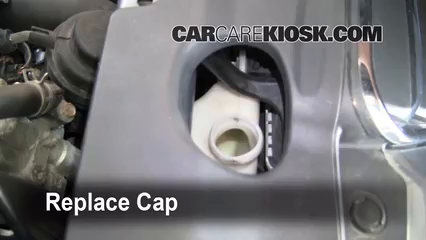 How to Add Coolant: Honda CR-V (2002-2006) - 2006 Honda CR-V SE 2.4L 4 Cyl.