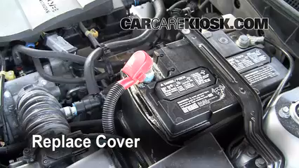 How to Clean Battery Corrosion: 20032008 Mazda 6  2006 Mazda 6 i 2.3L 4 Cyl. Sedan 4 Door