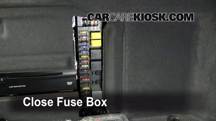 Interior Fuse Box Location: 2006-2011 Mercedes-Benz CLS500 - 2006