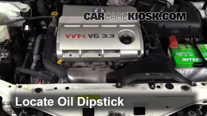 Oil & Filter Change Toyota Solara (2004-2008) - 2006 Toyota Solara SLE ...