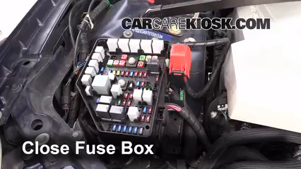 Replace a Fuse: 2005-2011 Cadillac STS - 2005 Cadillac STS ... 2005 cts fuse box 