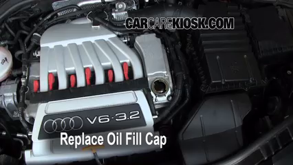 Oil Amp Filter Change Audi Tt Quattro 2008 2015 2008