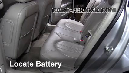 How to Clean Battery Corrosion: 2006-2011 Buick Lucerne ...