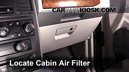2008-2016 Chrysler Town and Country Cabin Air Filter Check ... suzuki xl7 fuse box location 