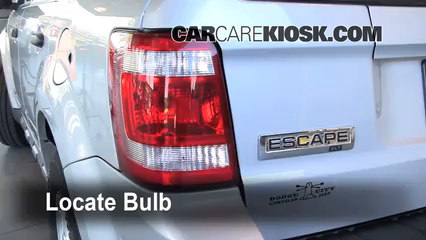 Replace taillight 2008 ford escape #9