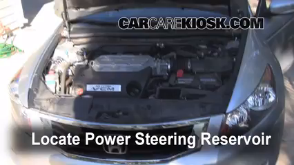 2008 Honda Accord Power Steering Fluid