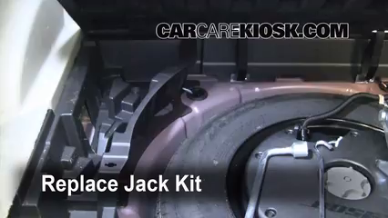 Fix a Flat Tire: Nissan Rogue (2008-2013) - 2008 Nissan Rogue SL 2.5L 4