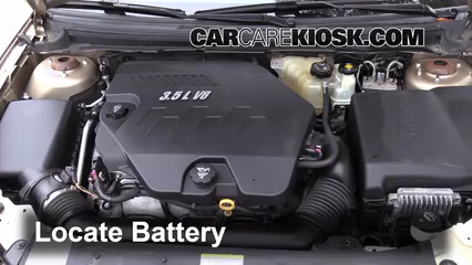 Battery Replacement: 2007-2009 Saturn Aura - 2008 Saturn ...