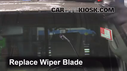 Front Wiper Blade Change Toyota Tacoma (2005-2015) - 2008 Toyota Tacoma ...