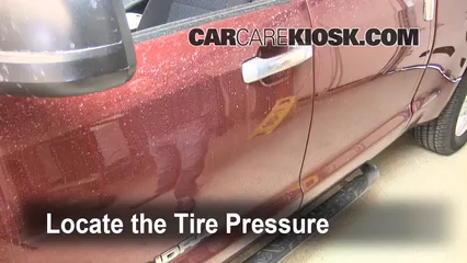 Properly Check Tire Pressure: Toyota Tundra (2007-2013) - 2008 Toyota