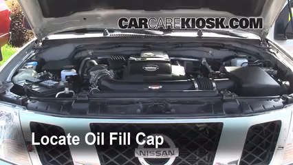 Oil & Filter Change Nissan Frontier (2005-2016) - 2009 Nissan Frontier