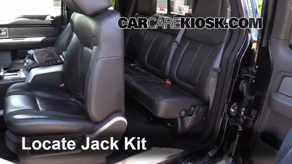 Fix a Flat Tire: Ford F-150 (2009-2014) - 2010 Ford F-150 ... 2010 f150 headlight fuse box 