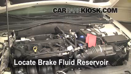 Add Brake Fluid: 2010-2012 Ford Fusion - 2010 Ford Fusion SE 2.5L 4 Cyl.