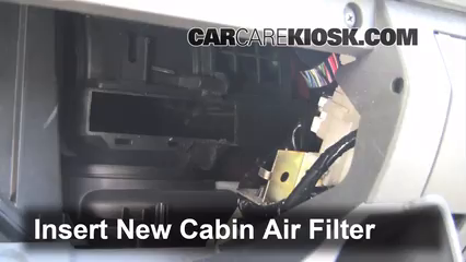 Cabin Filter Replacement: Nissan Pathfinder 2005-2012 - 2010 Nissan ...